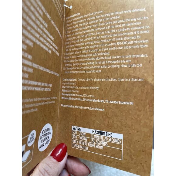 Hot Hugs Sherpa Shaped Christmas Tree Ivory Decorative Heat PadMicrowaveable NWT - Picture 8 of 14